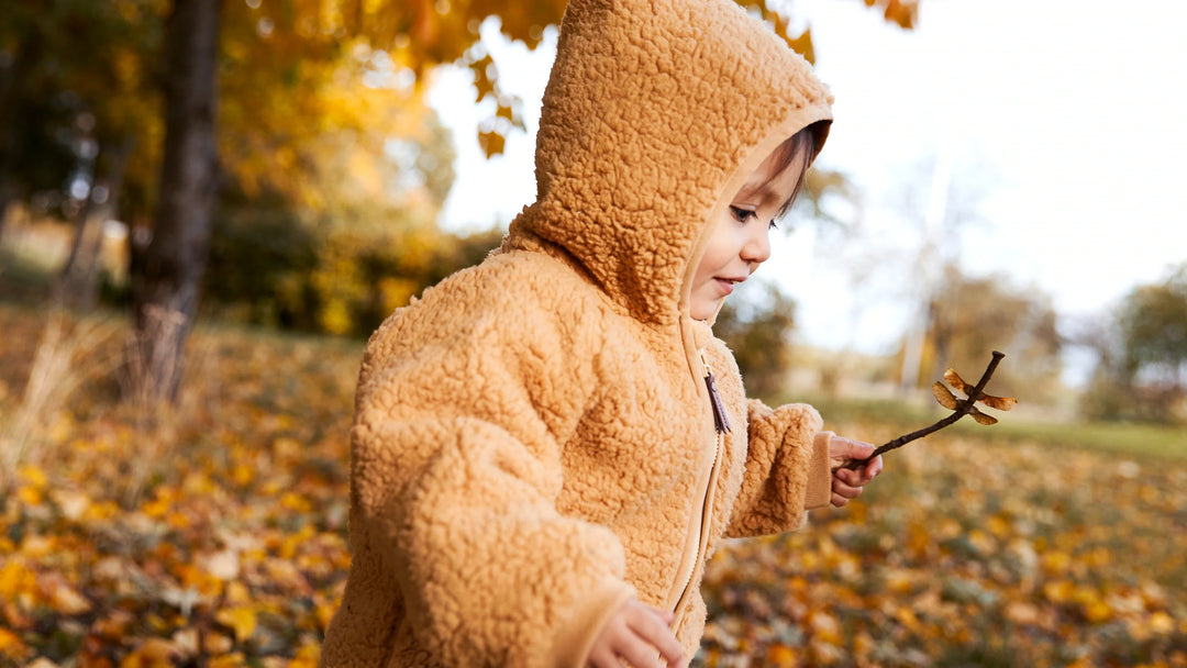 MINI A TURE Kids Liff Teddy Jacket - Pink