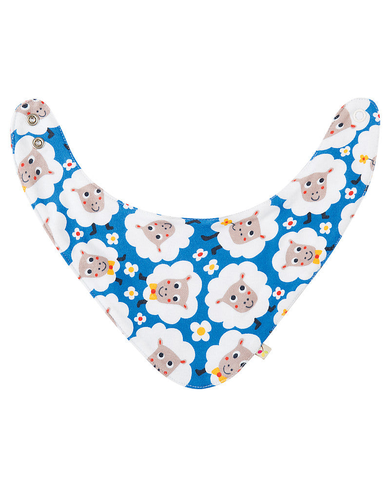 Frugi Baby Dribble Bib - Baa Baa Sheep