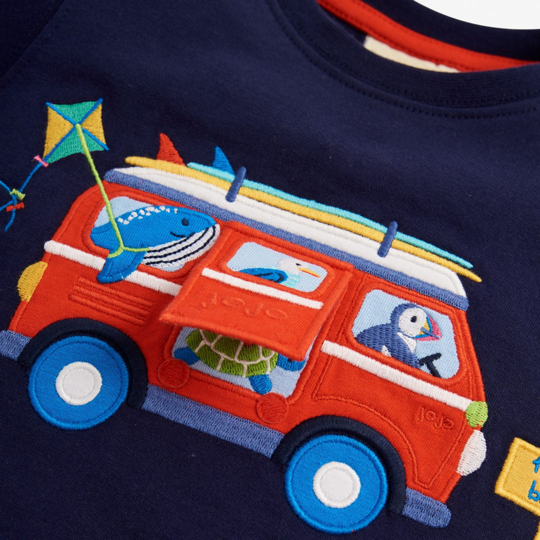 Jojo Maman Bebe Kids Boy's Campervan T-shirt