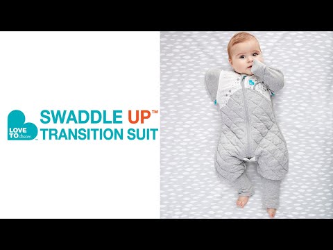 Love to Dream Swaddle Up Transition Suit 1.0 TOG Stage 2 in Grey