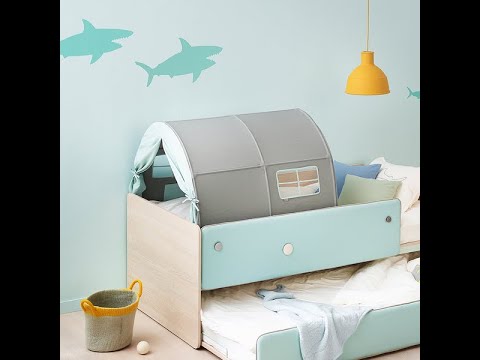 >2022NEW>iloom TIED Kids Cabin Bed Tent [multi-color available]