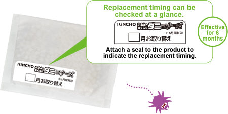 Kincho Danikonazu Dust Mite Repellent for Closet 2pcs
