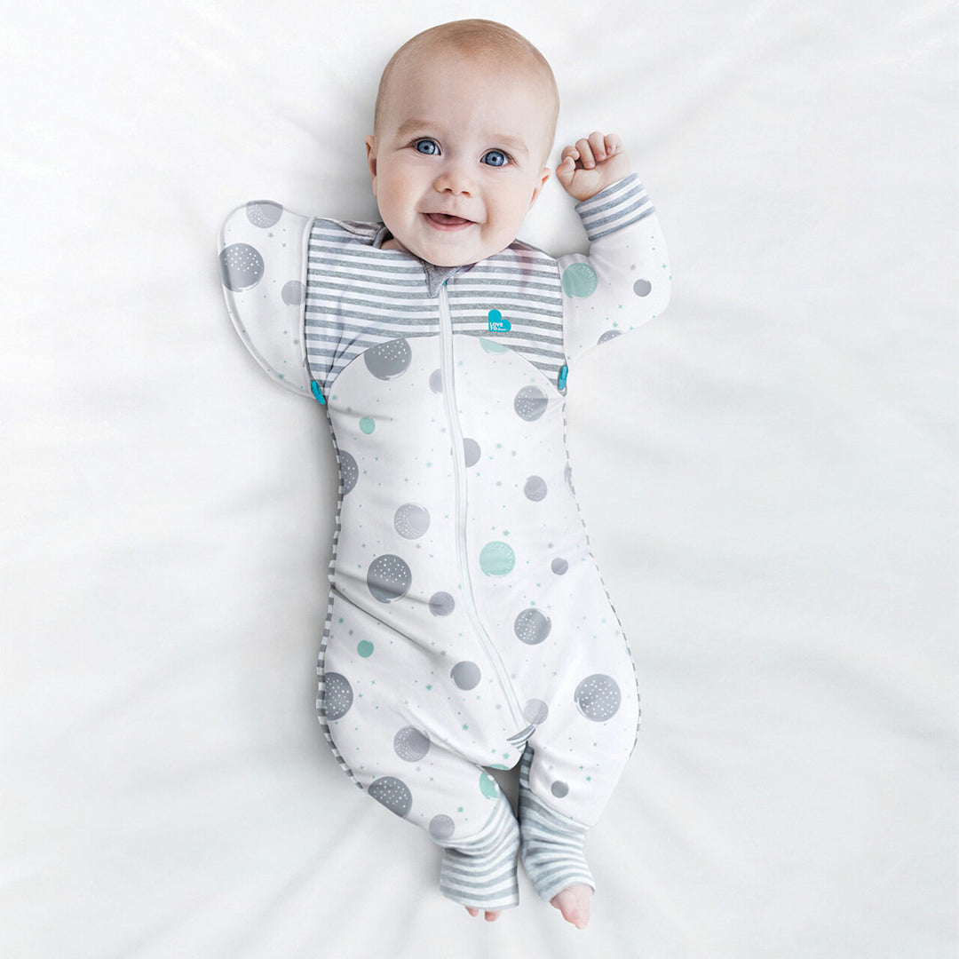 Love to Dream Stage 2 - Swaddle Up Transition Suit 0.2 TOG in White