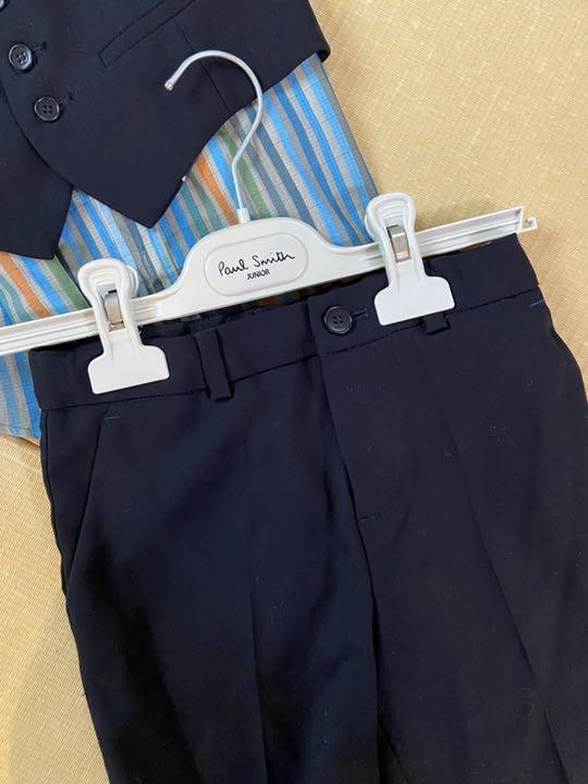 Paul Smith Junior Kids Boy Silk Suit Vest 5K16502 492