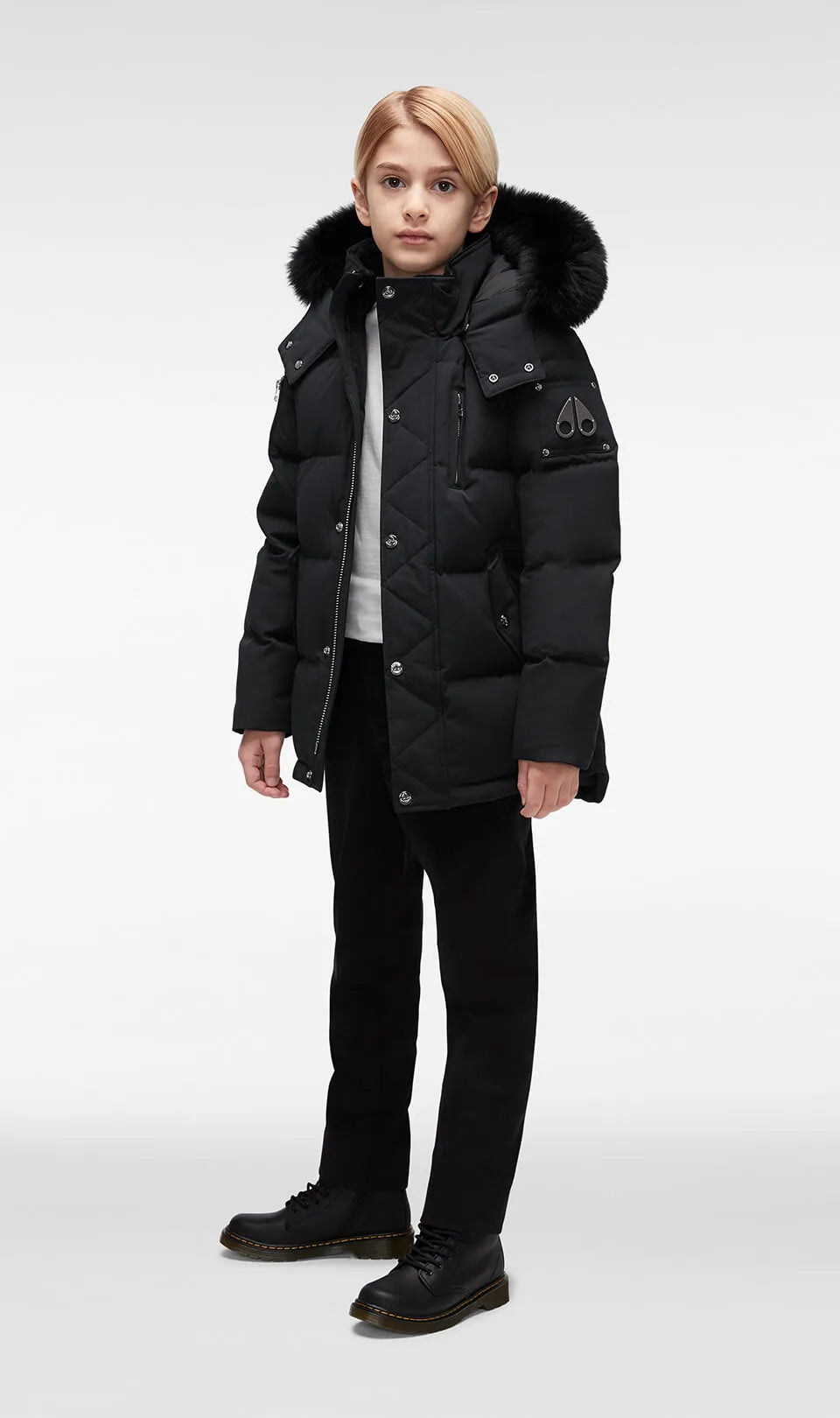 Moose knuckles real hot sale fur