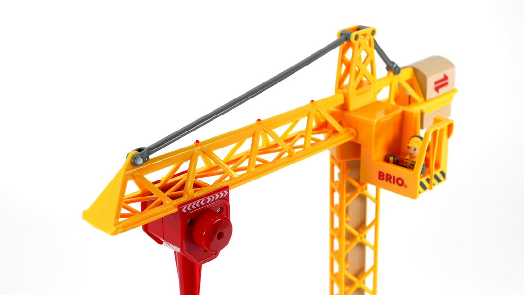 >BRIO Light Up Construction Crane 33835