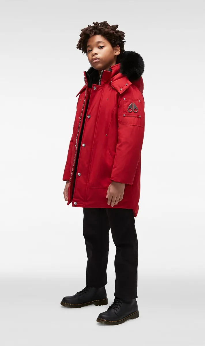 Red 2025 parka coat