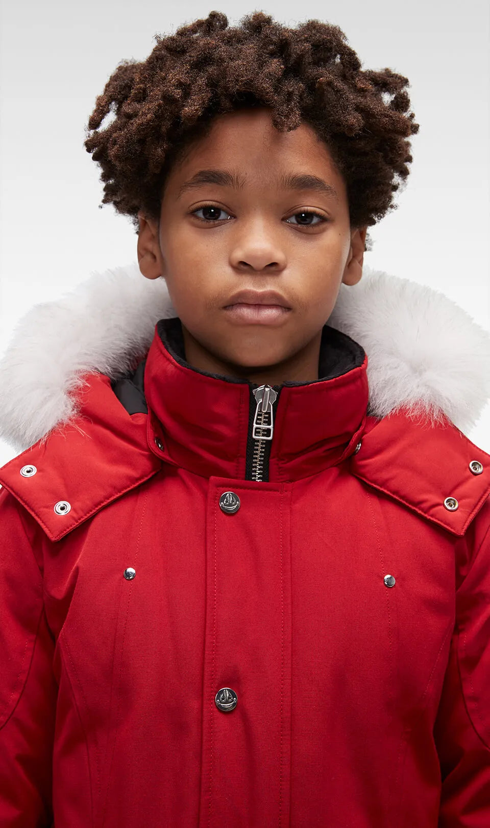 Kids fur best sale parka