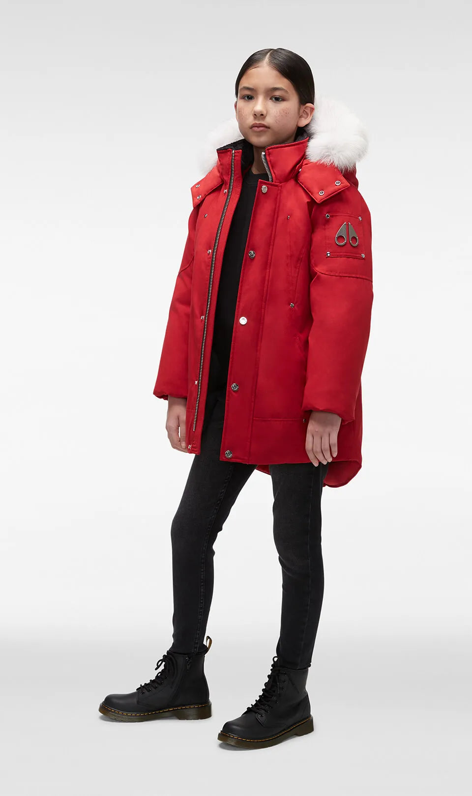 Red 2024 fur parka