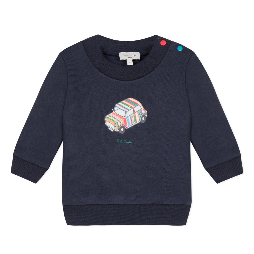 Paul Smith Junior Navy Blue Sweatshirt