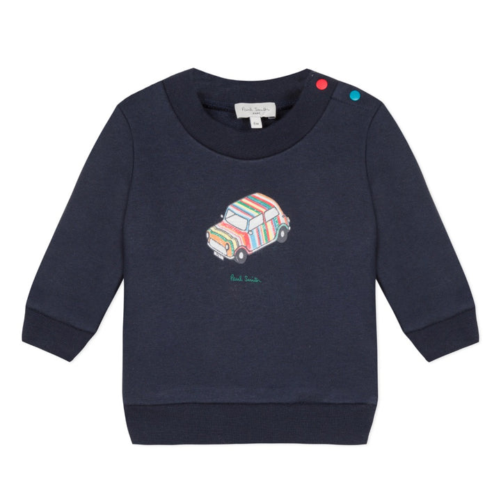 Paul Smith Junior Navy Blue Sweatshirt