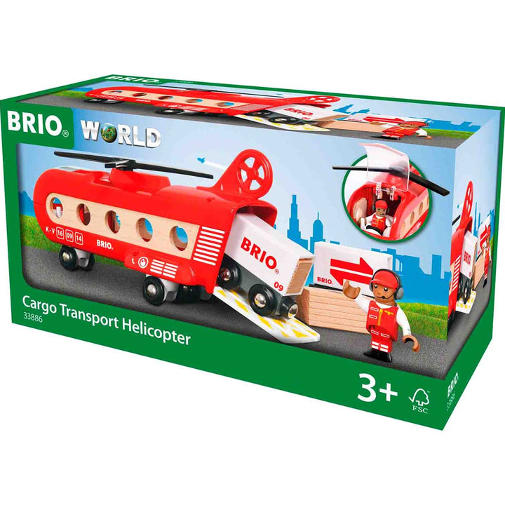 >BRIO Cargo Transport Helicopter 33886