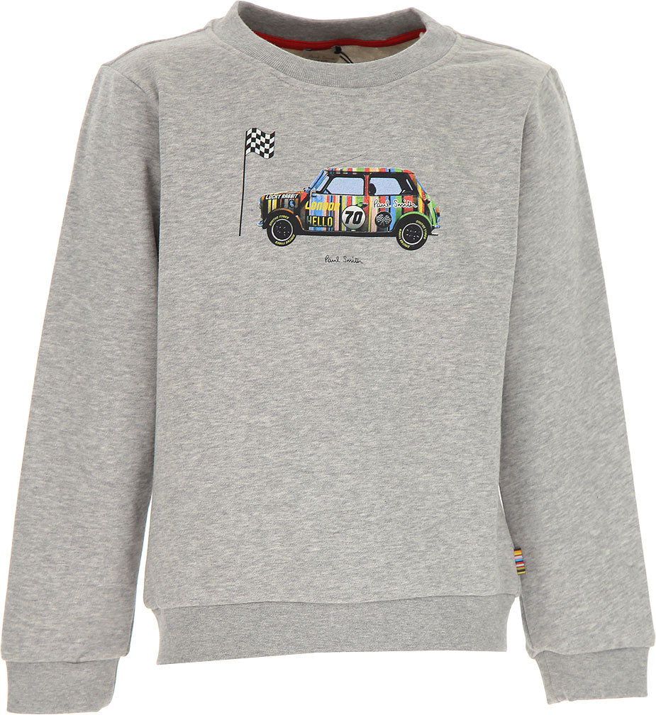 Paul Smith Junior Marl Grey Sweatshirt