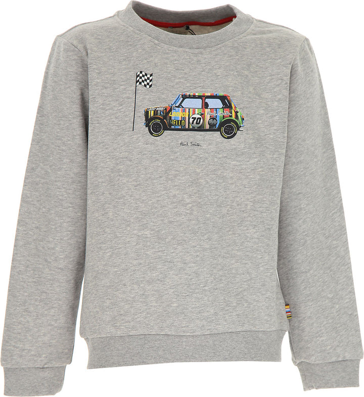 Paul Smith Junior Marl Grey Sweatshirt