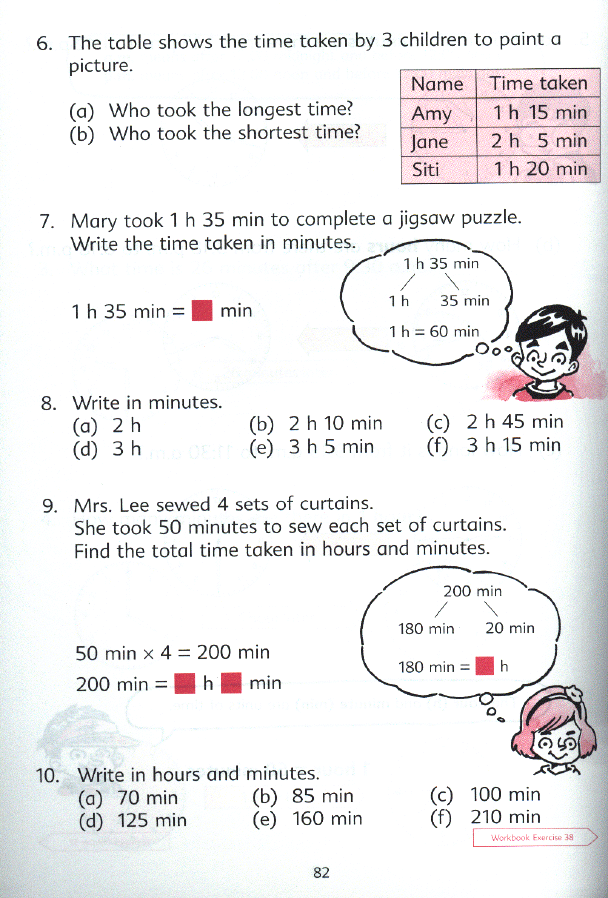 Singapore Math Primary Math Textbook 3B US Edition