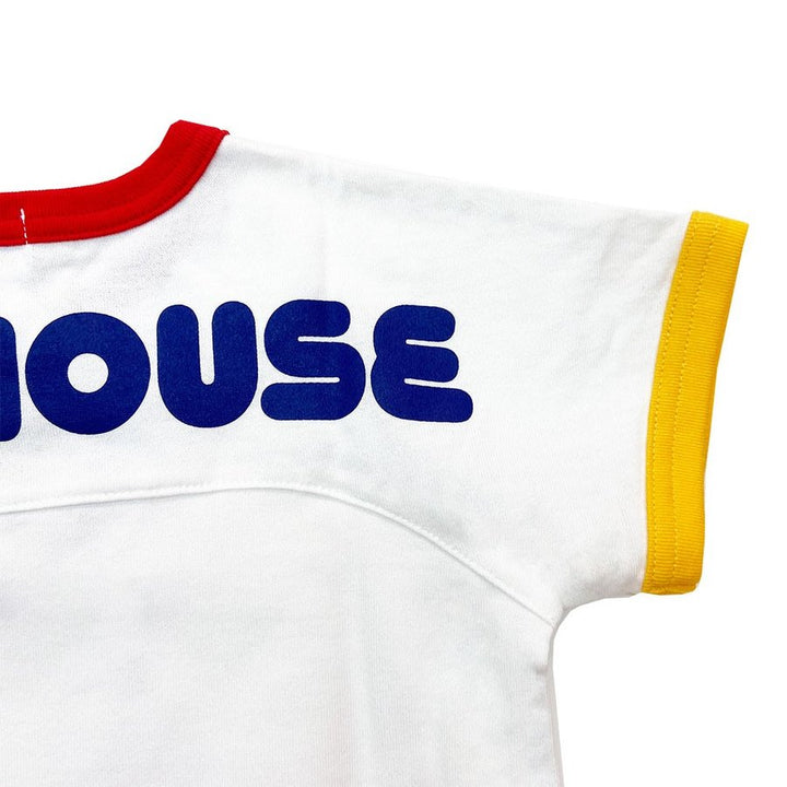 Miki House Kids Classic Logo Icon White Tee T-Shirt