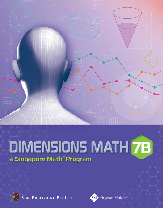 >Singapore Math - Dimensions Math Textbook 7B