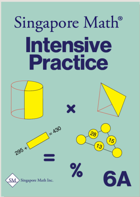 Singapore Math Primary Math Intensive Practice U.S. Ed 6A