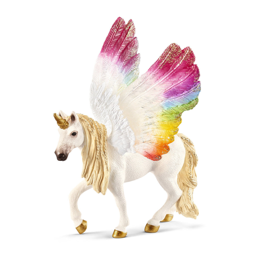Schleich BAYALA - Winged rainbow unicorn, foal