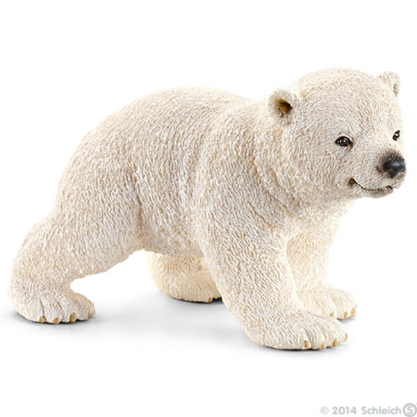 Schleich WILD LIFE - Polar bear cub, walking