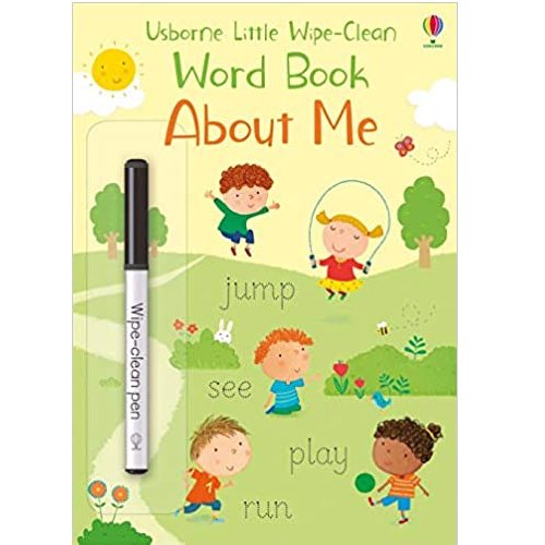 >USBORNE Little Wipe-Clean Word Book: About Me 3Y+