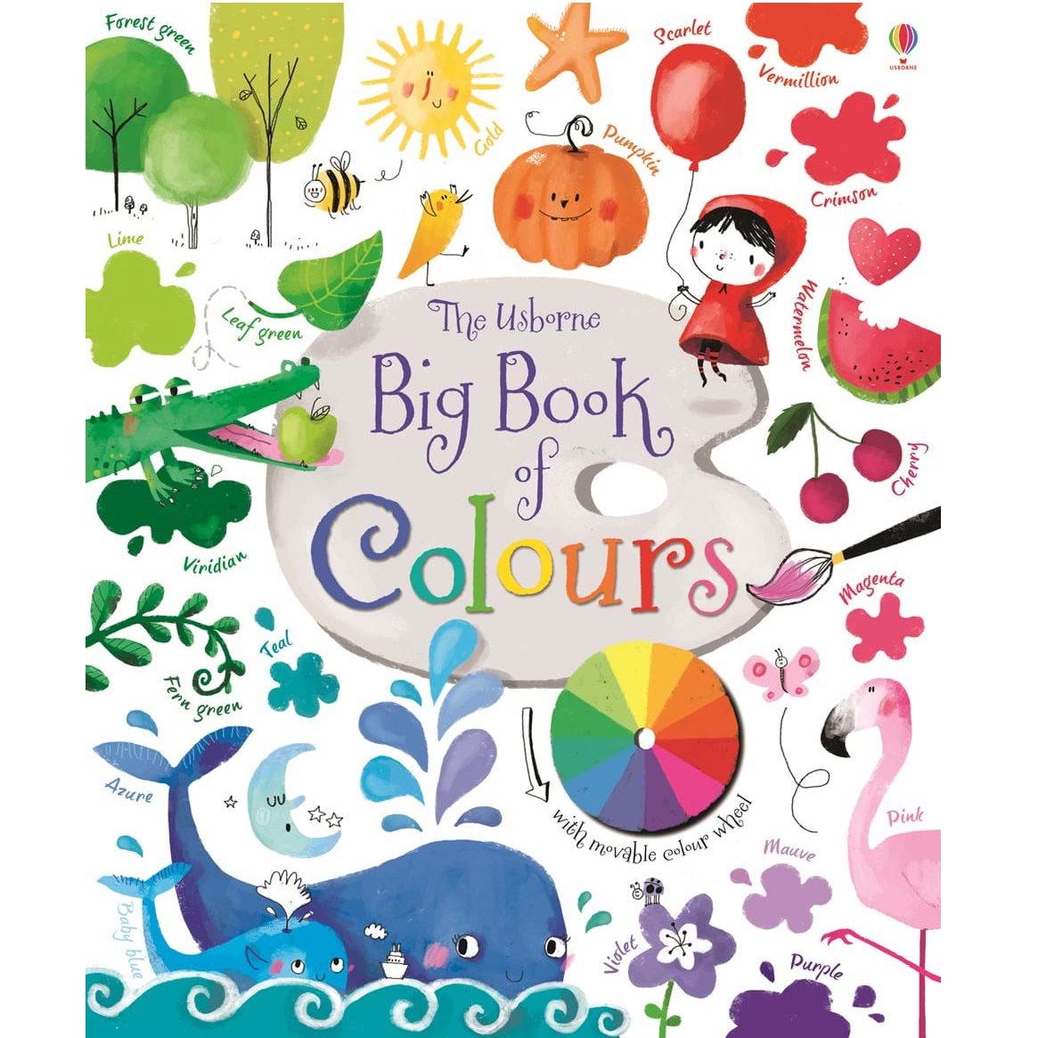 >USBORNE Big Book of Colors 4Y+ 978-0-7945-2840-9