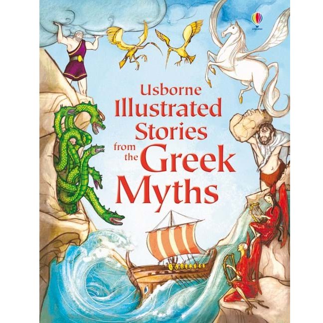 >USBORNE Illustrated Stories from the Greek Myths 8Y+ 978-0-7945-3237-6