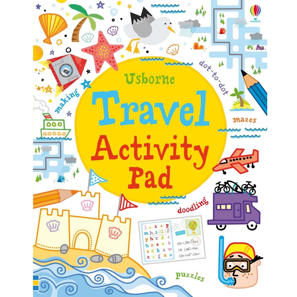 >USBORNE Travel Activity Pad 6Y+