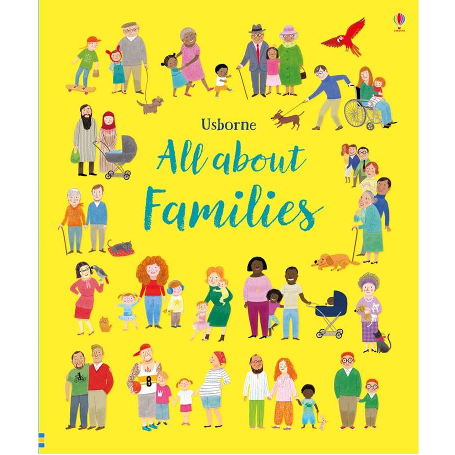 >USBORNE All About Families 3Y+ 978-0-7945-4782-0