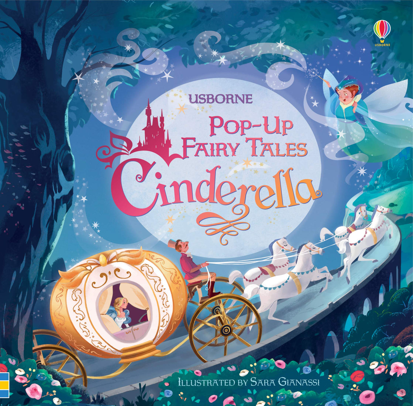 >USBORNE Pop-Up Fairy Tales: Cinderella 3Y+ 978-0-7945-4721-9