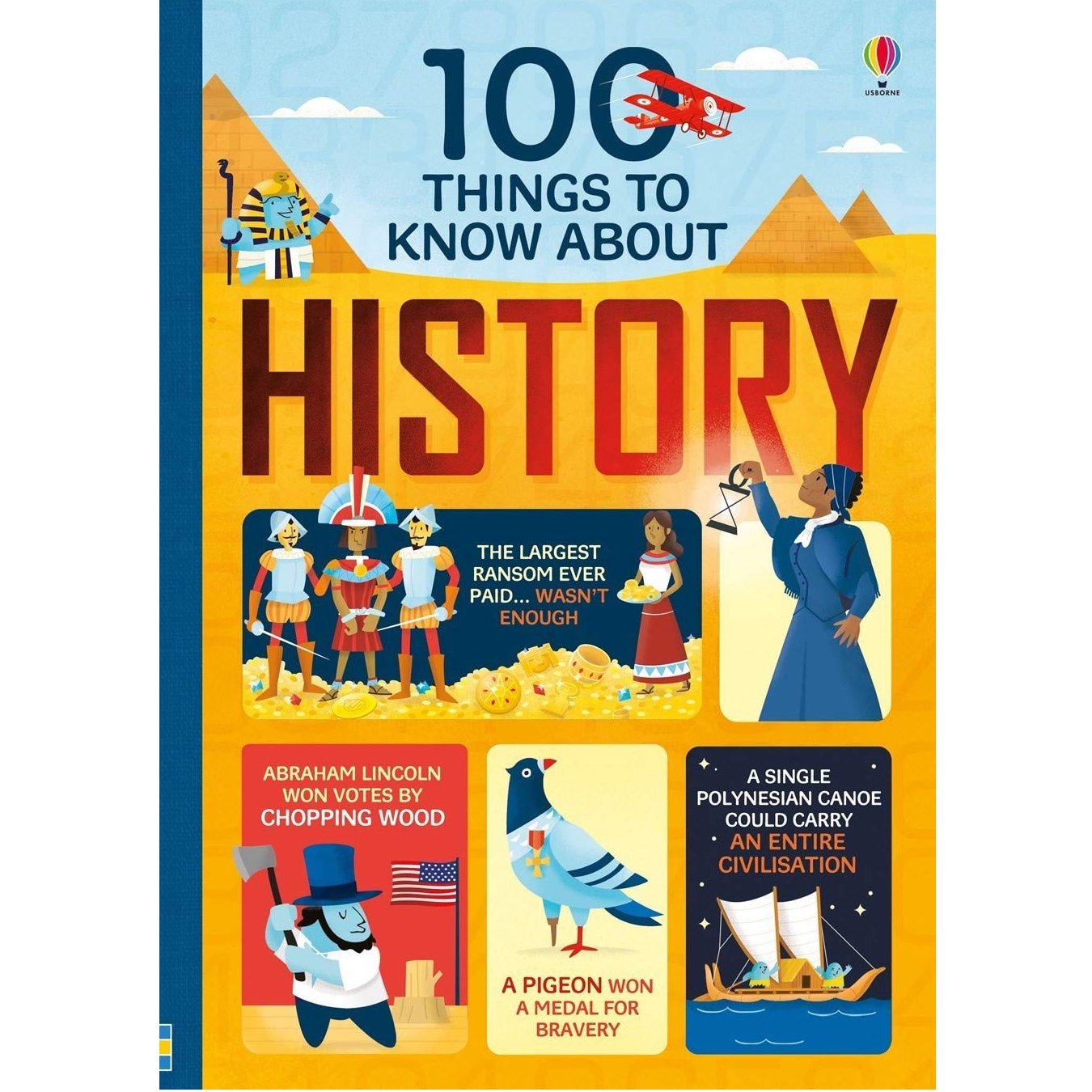 >USBORNE 100 Things to Know About History 9Y+ 978-0-7945-4237-5