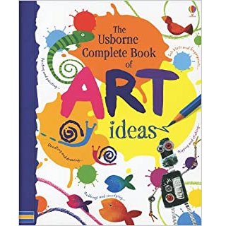 >USBORNE Complete Book of Art Ideas 10Y+