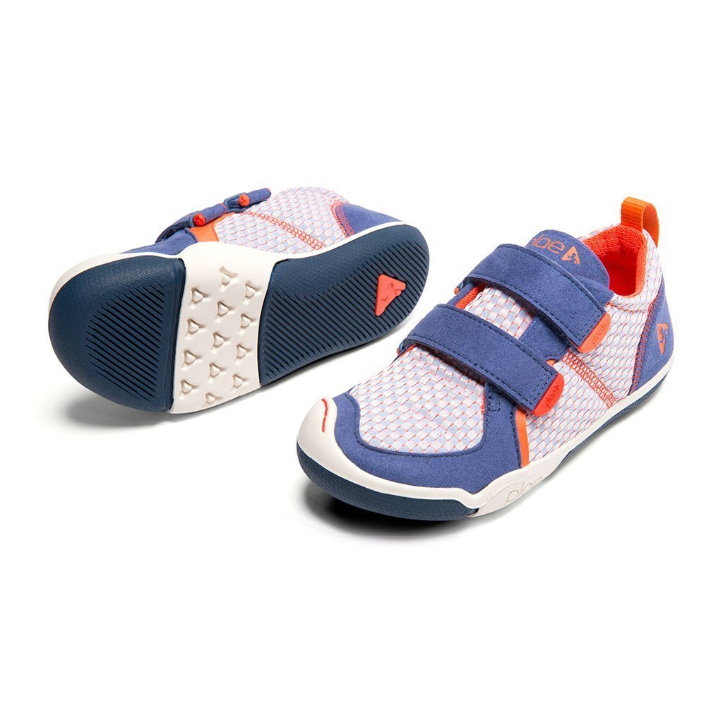 Plae Kids Ty Micro Suede/Woven Poly DIGITAL Mosaic Blue Sneaker Shoes