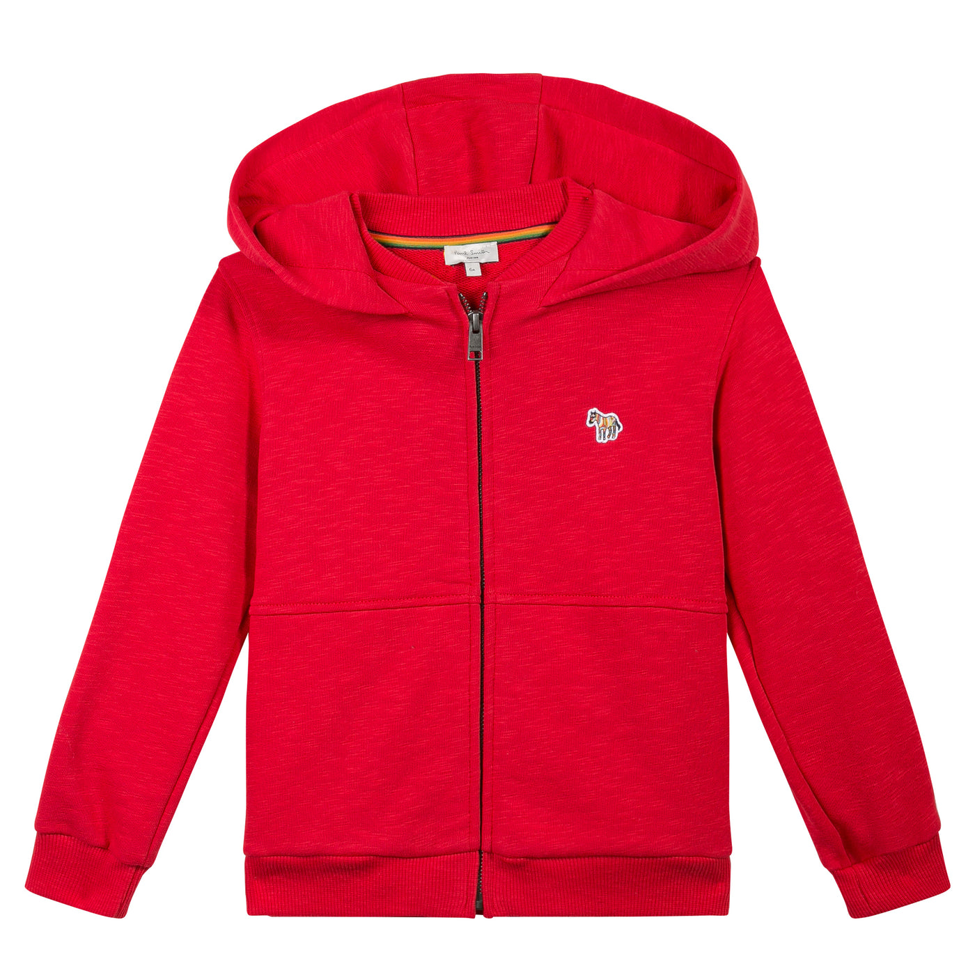 Paul Smith Junior Kids "Zebra" Icon Jacket with Hood in Red 5K17512-362
