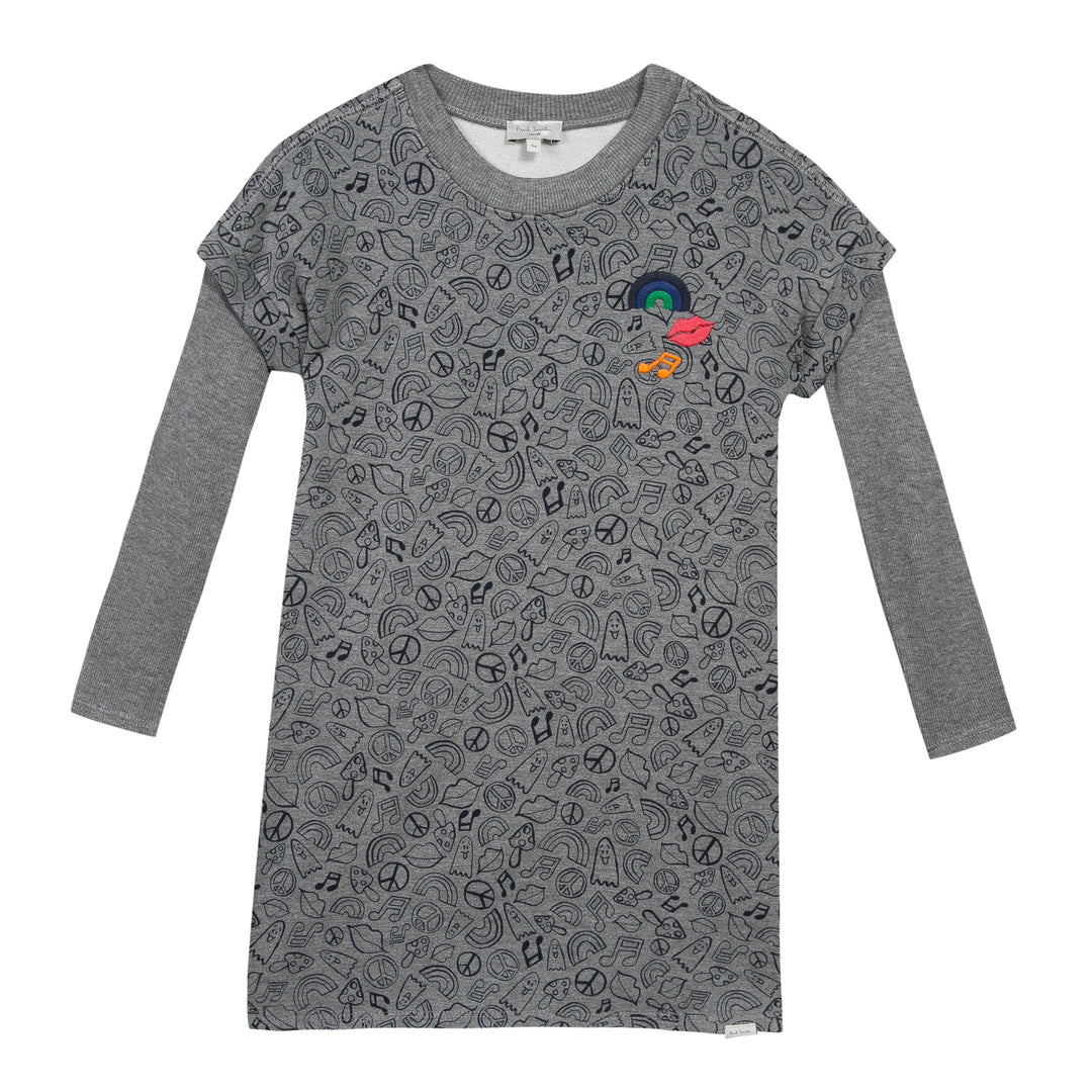 Paul Smith Junior Kids Girl Long Sleeve Icons Shirt Dress Mom Loves Me Children Boutique Paul Smith Junior Kids Girl Long Sleeve Icons Shirt Dress Mom Loves Me Children Boutique