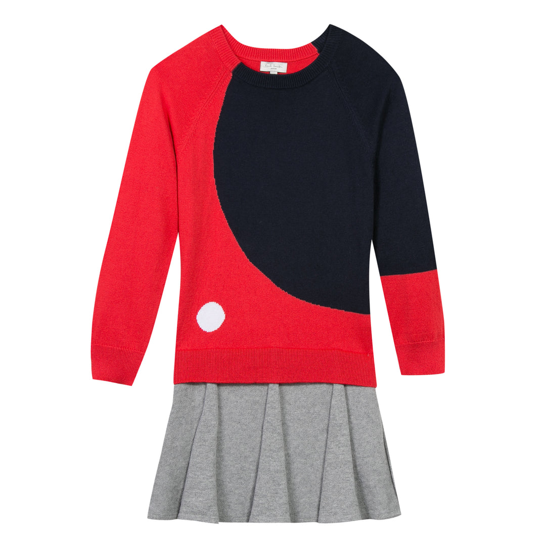 Paul Smith Junior Kids Girl Coral Pink Dress