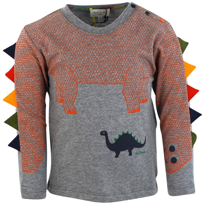 Paul Smith Junior Baby Boys Grey Pekin T-Shirt