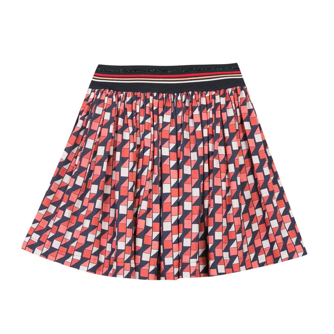 Paul Smith Navy Print Skirt