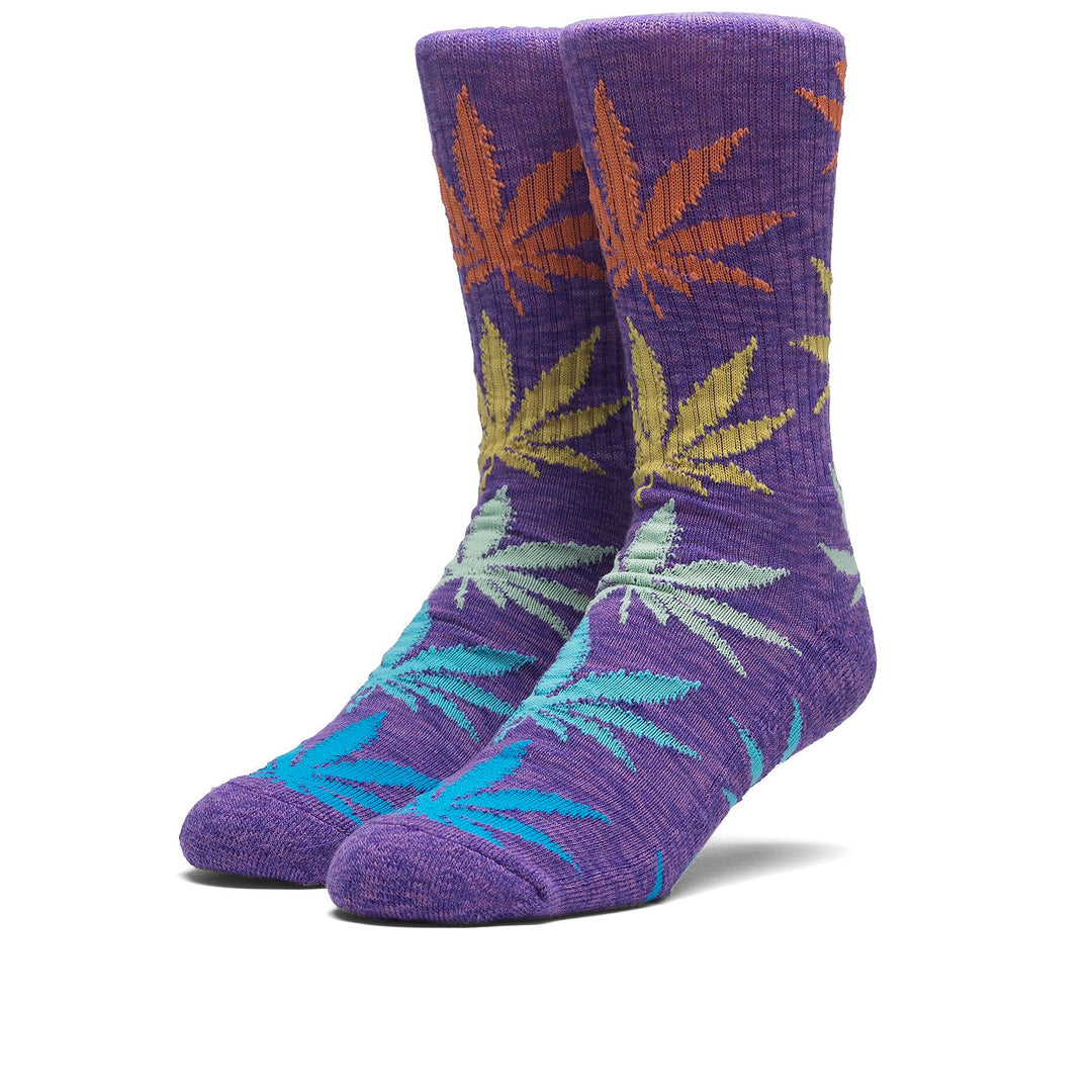HUF Melange Plantlife Socks SK00215 MGENT One-Size