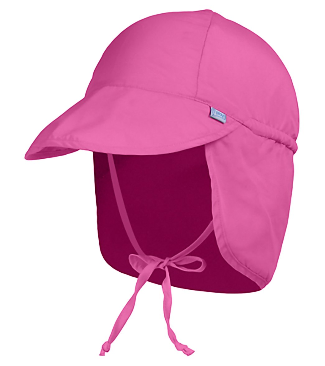 I Play Green Sprouts Sun Protect Hat in Fuchsia Pink