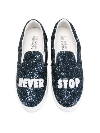 Chiara Ferragni Women's Never Stop Slip-on Sneakers