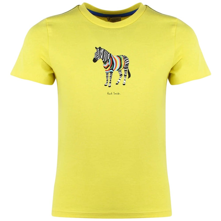 Paul Smith Junior Kids Romano Tee Shirt in Banana 5L10772 70