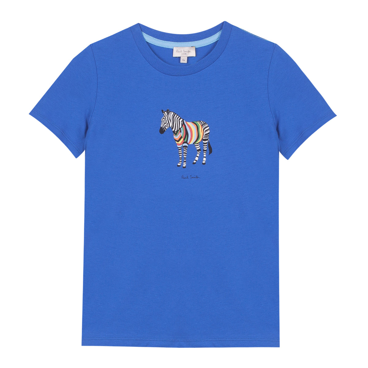 Paul Smith Junior Kids Romano Tee Shirt in Royal Blue 5L10772 450
