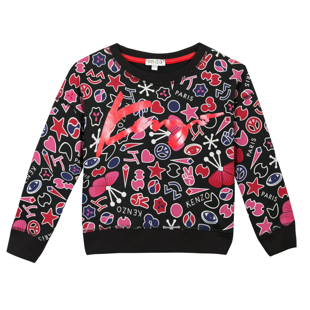 Kenzo Kids Floral Sweatshirt