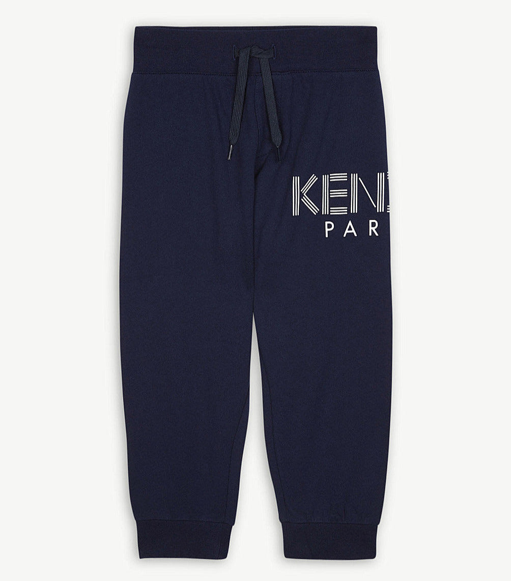 Kenzo Kids Logo Trousers in Navy