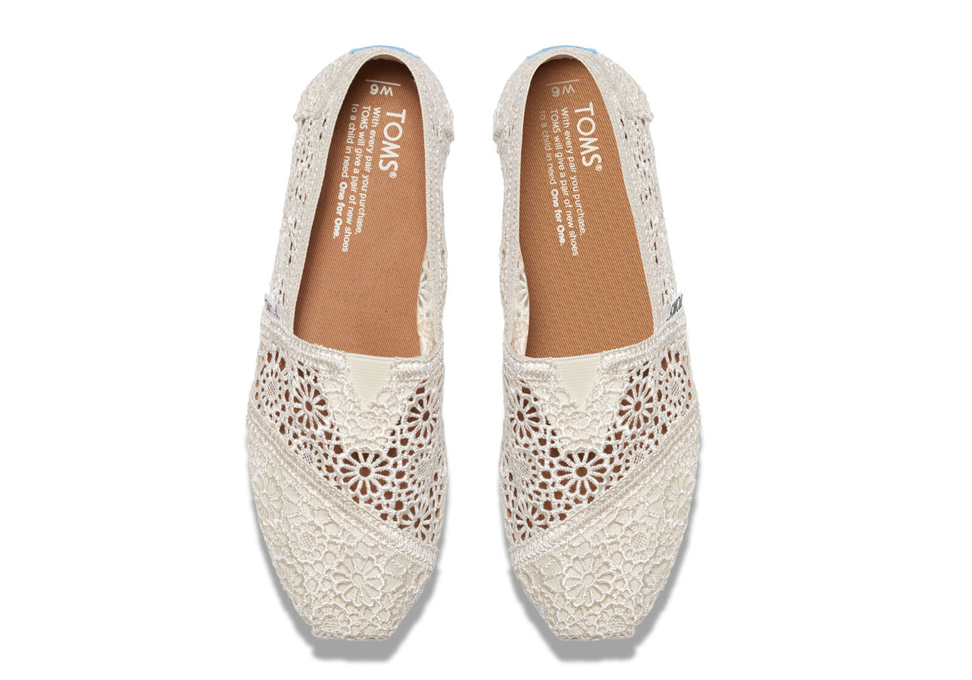 '-TOMS Women's Natural Morocco Slip On Shoes
