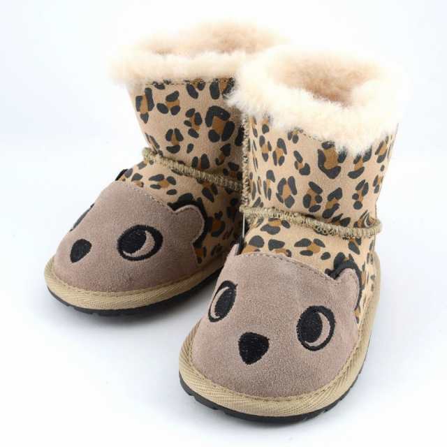 EMU AUSTRALIA Cheetah Kids Walker Baby Winter Boots