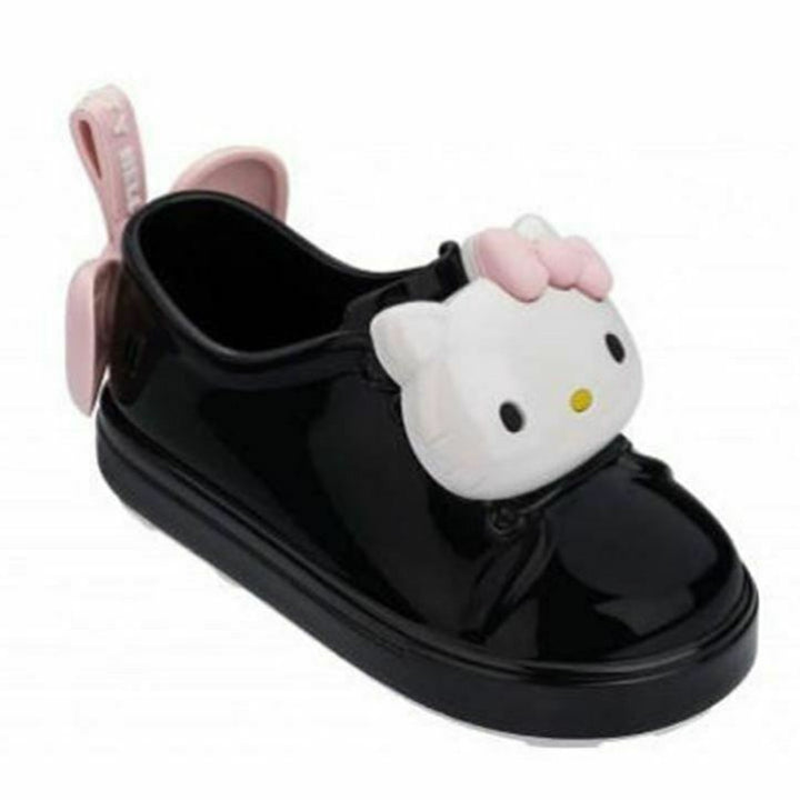 Mini Melissa Kids Gril "Be Hello Kitty" Sandals Shoes in Black