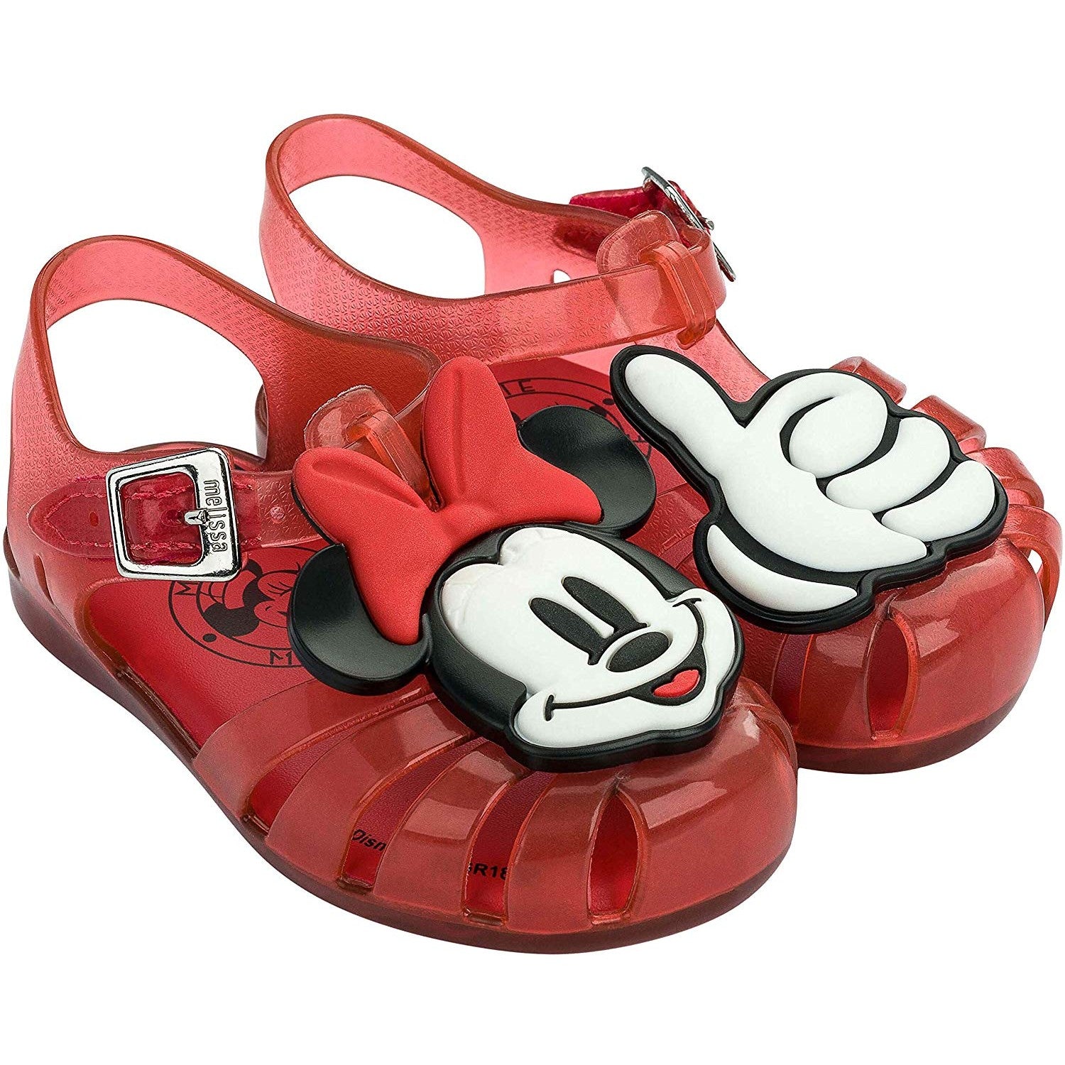 Mickey mouse hot sale jelly shoes