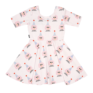 Rock Your Baby - Party Girl Waisted Dress in Light Pink TGD18135U-PG